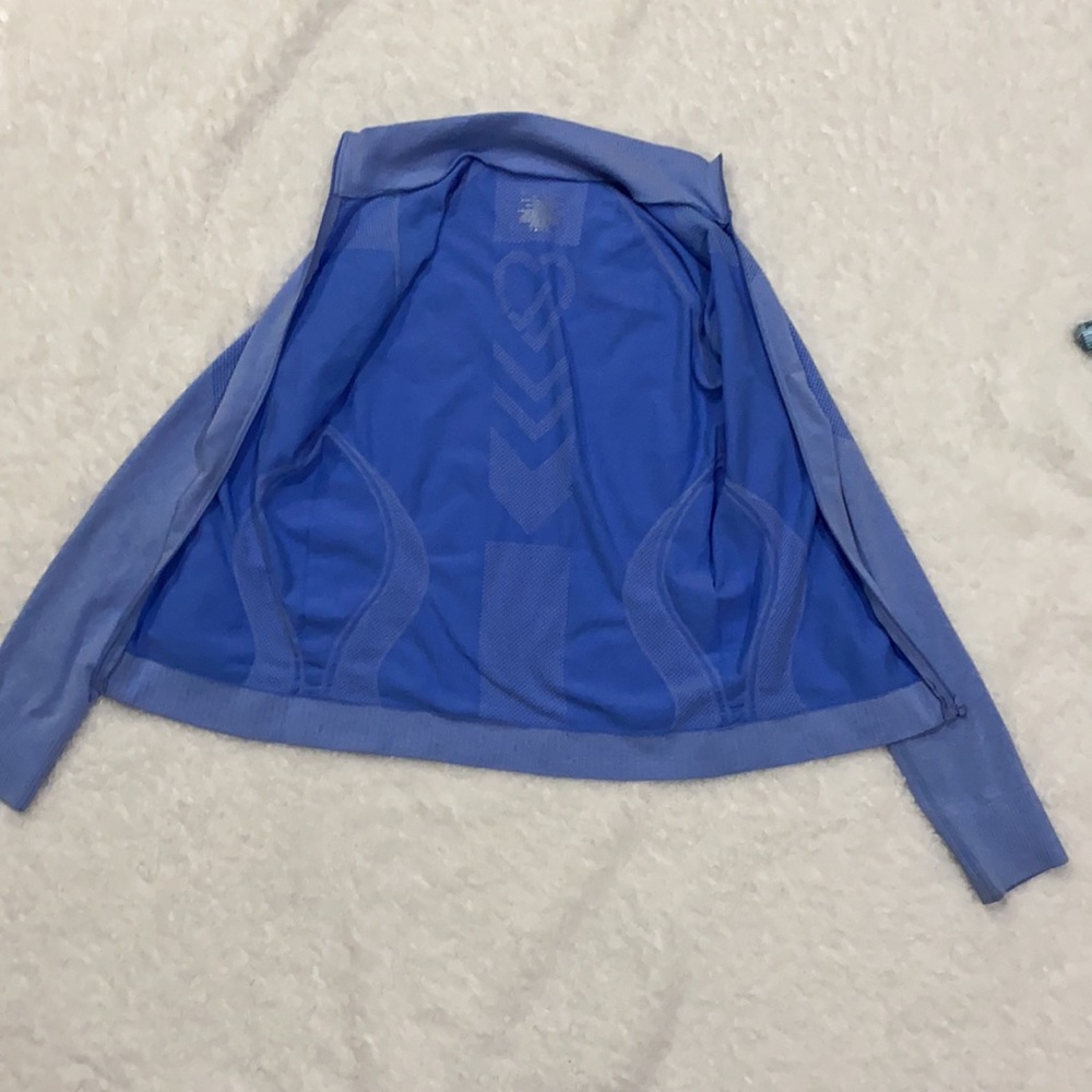 Blue athletic jacket💙🤍 - Picture 2 of 4